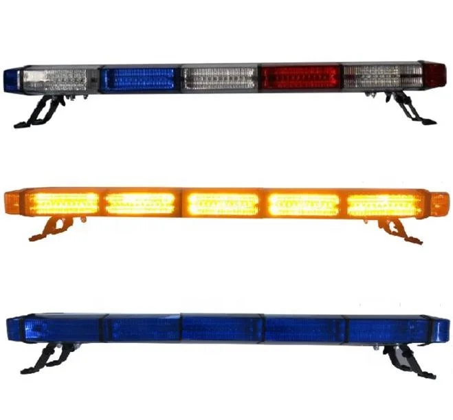 High bright 3 watt led Firefighter ambulance light bar emergency vehicle warning light bar car strobe bar light beacon blinker