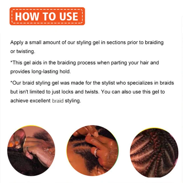 Гелевый гель для плетения волос BBC