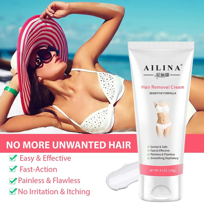 OEM Wholesale Gentle Remove Long Lasting Hair Removal High Quality Depilatory Cream