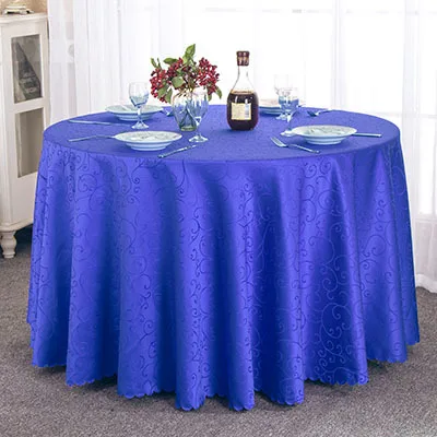 Yantai tongli OEM ODM Wedding table cloths Round Tablecloths Polyester Cotton linen tablecloth for party restaurant