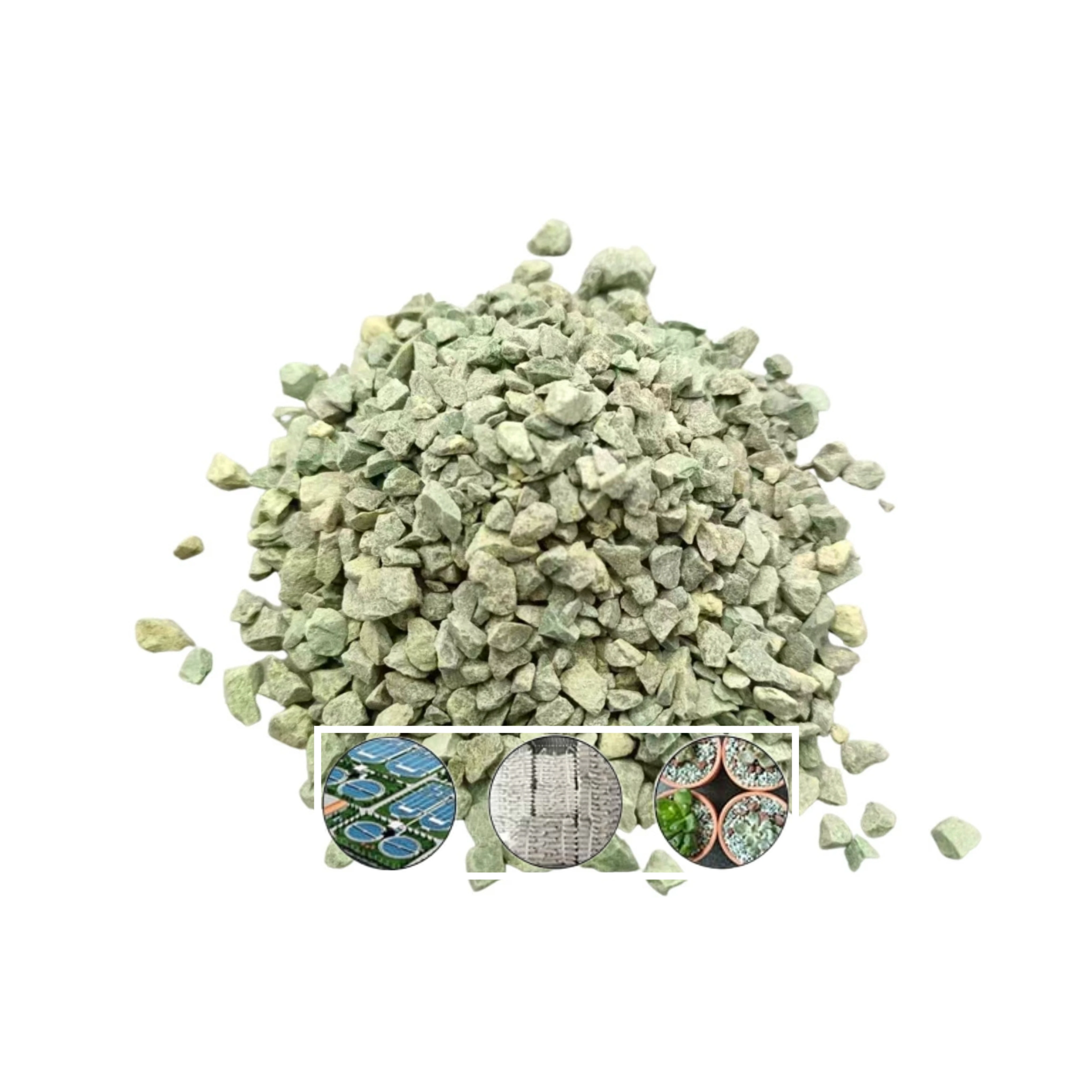 Natural zeolite powder zeolite particles from stone are effective soil water treatment and building materials