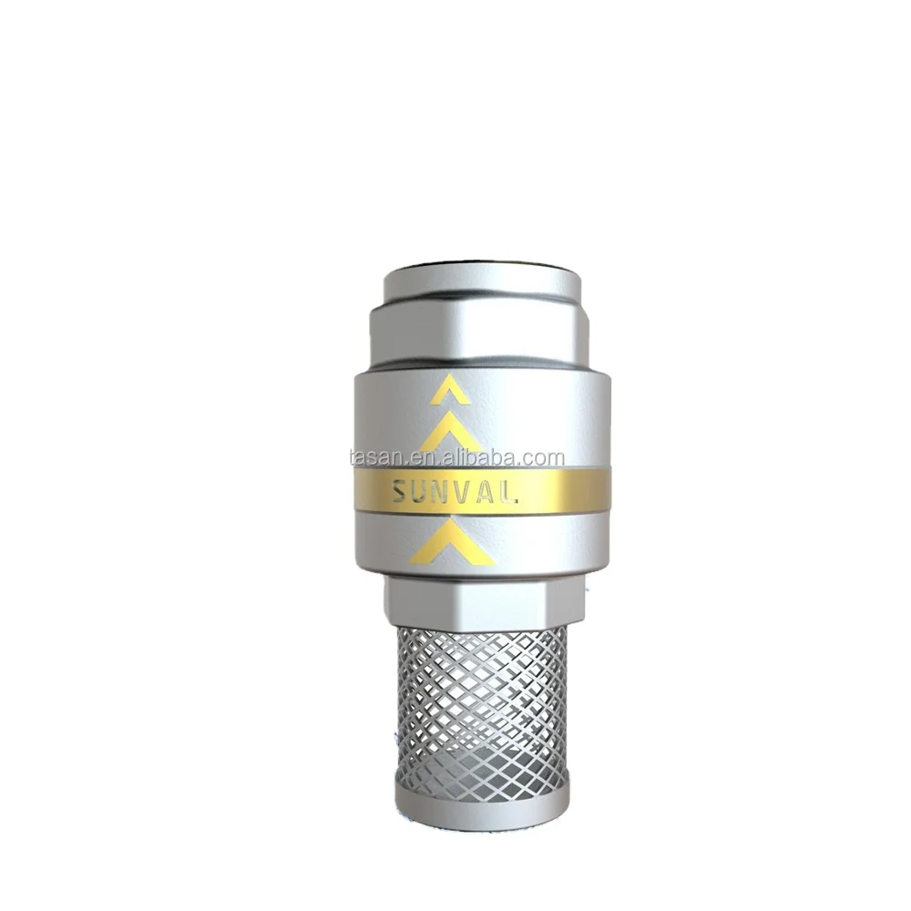 S4182 Brass Foot Valve with net