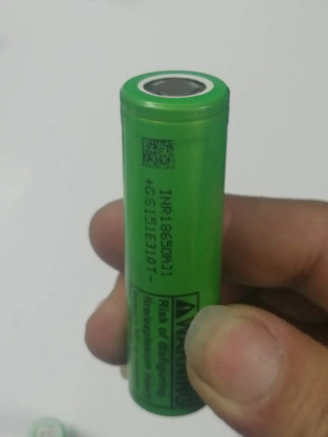 3.6V 18650 3500mAh 10A 3.7v Lithium ion  Original Korea  INR18650 MJ1 rechargeable batteries