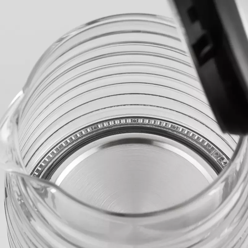 The High End 220V 1.7L Electric Kettle Multi Smart Cordless Glass Kettles With Boil Dry Safety Cut-Off