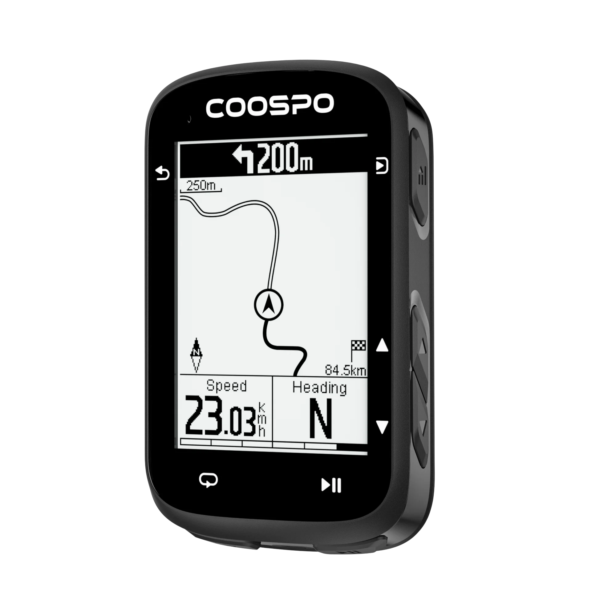 Coospo CS500 GPS Bike Computer with Route Navigation and Long Battery Life - Cycling Computer for Road