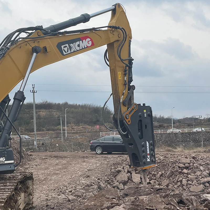 45-55tons Excavator Hydraulic Breaker Top Type Hydraulic Hammer Pencil Type Rock Breaker