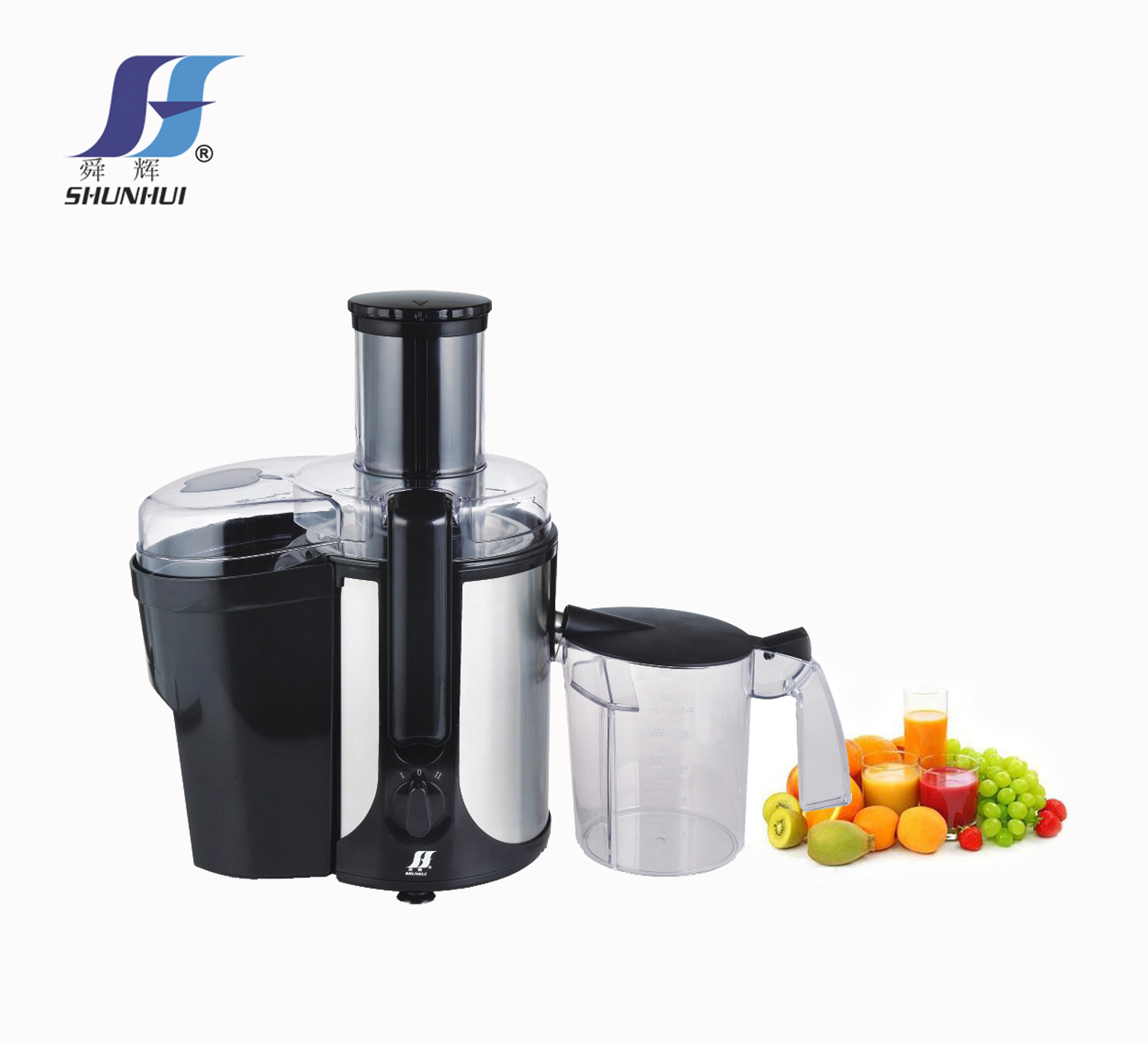 Electric household 700W powerful two speeds  switch design 1800ml pulp collection capacity centrifugal juice extractor
