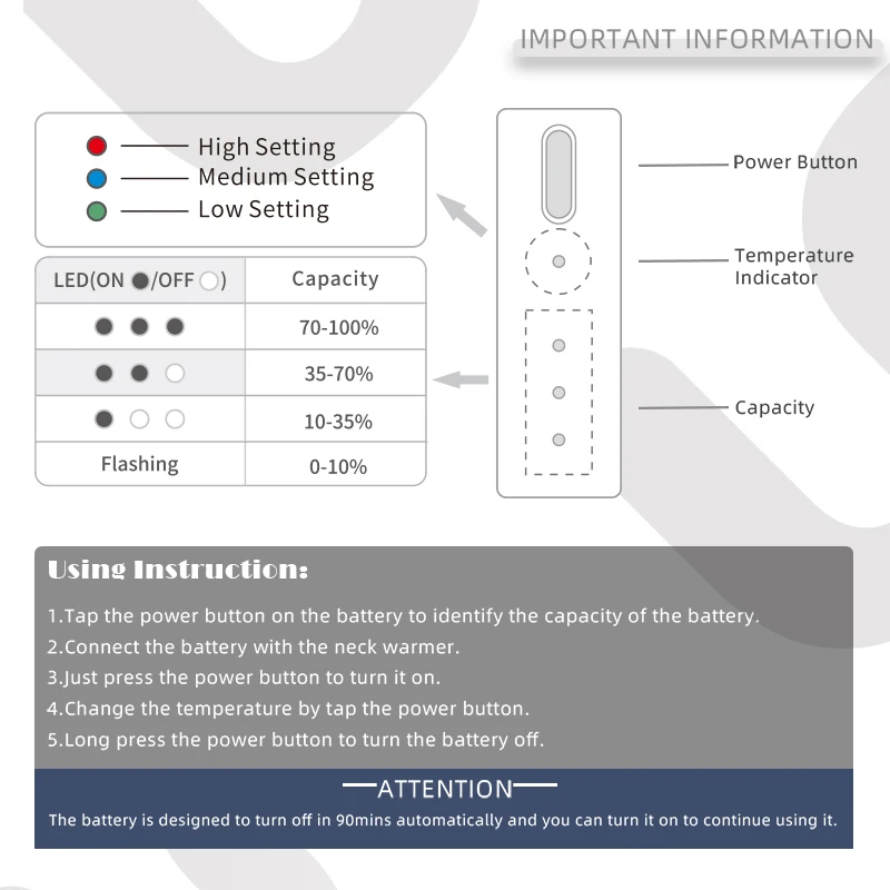 Thermal turtle neck fishing camp mask women men electric wireless outdoor heated winter cold wheatherneck gaiters warmer