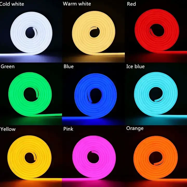 Low Price Led Neon Flexible Strip Lighting Flexible Silicone Neon Decoration Lights