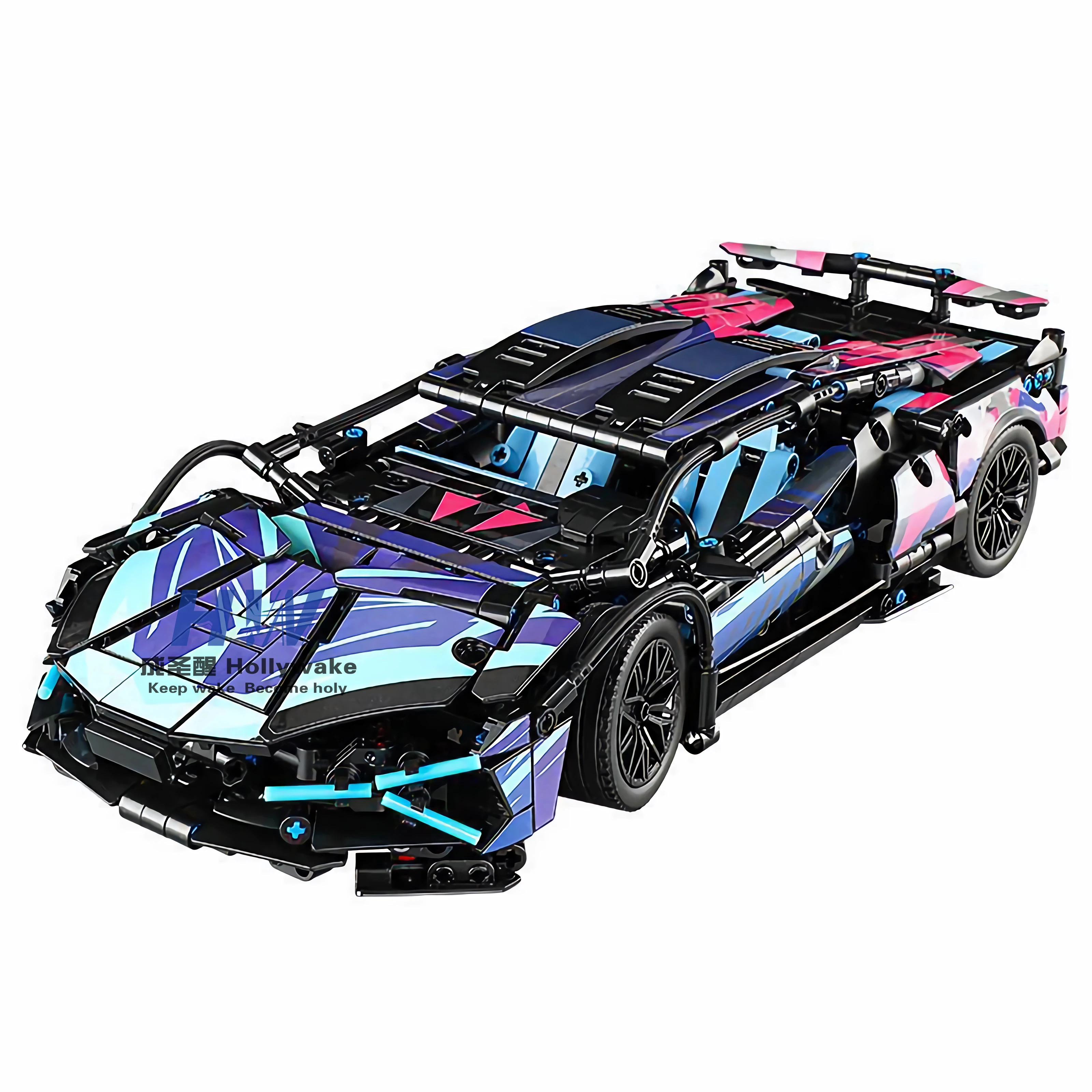 Sembo Block 1:14 Kids Diy Techinc Bricks 1314pcs legoed Lamborghinis Sports Car Model Educational Building Blocks Sets Bric