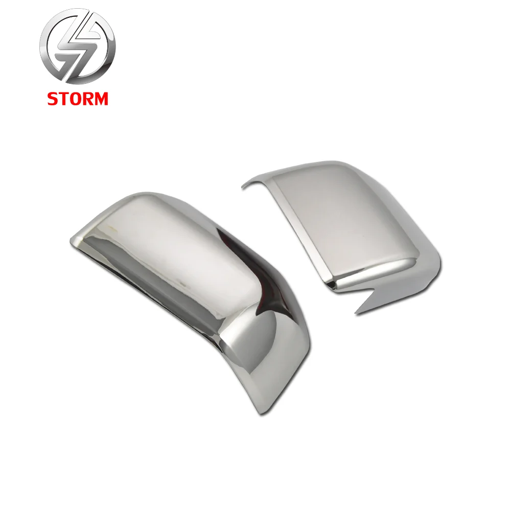 Presell Trunk Door Side Mirror Cover Buckle Chrome Plastic  For FORD F-150 F150 15 16 17 18