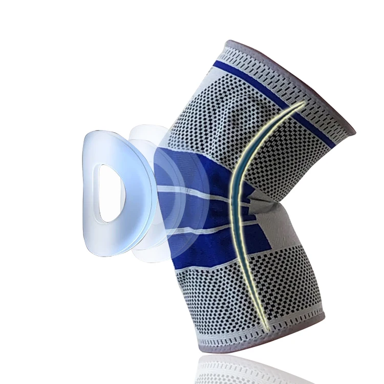 
Remarkable silicon knee support breathable braces spring knee support 