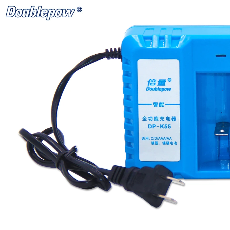 Multifunctional 4 Slots K55 fast charge Size C D AA AAA NI-MH battery charger for Ni-MH Ni-CD batteries