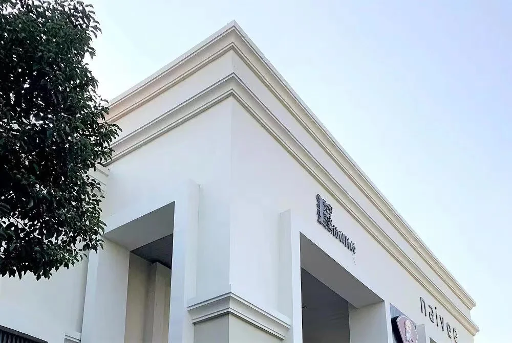 Manufacturers wholesale exterior wall decoration GRC eave line modeling