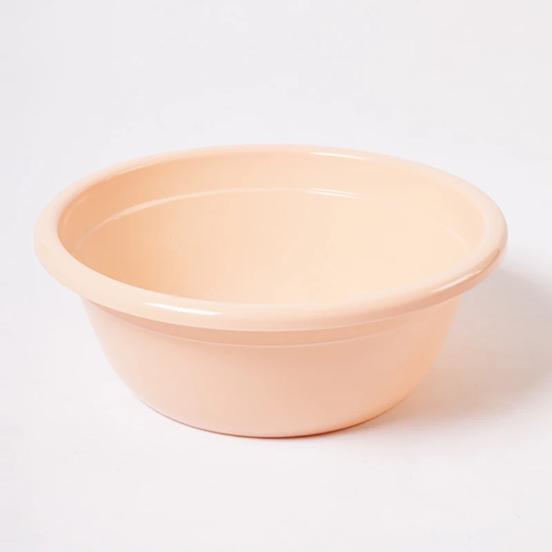 china wholesale sanitary round laundry tub foot clothes children wash basin plastic baby washtub basin for washing clothes