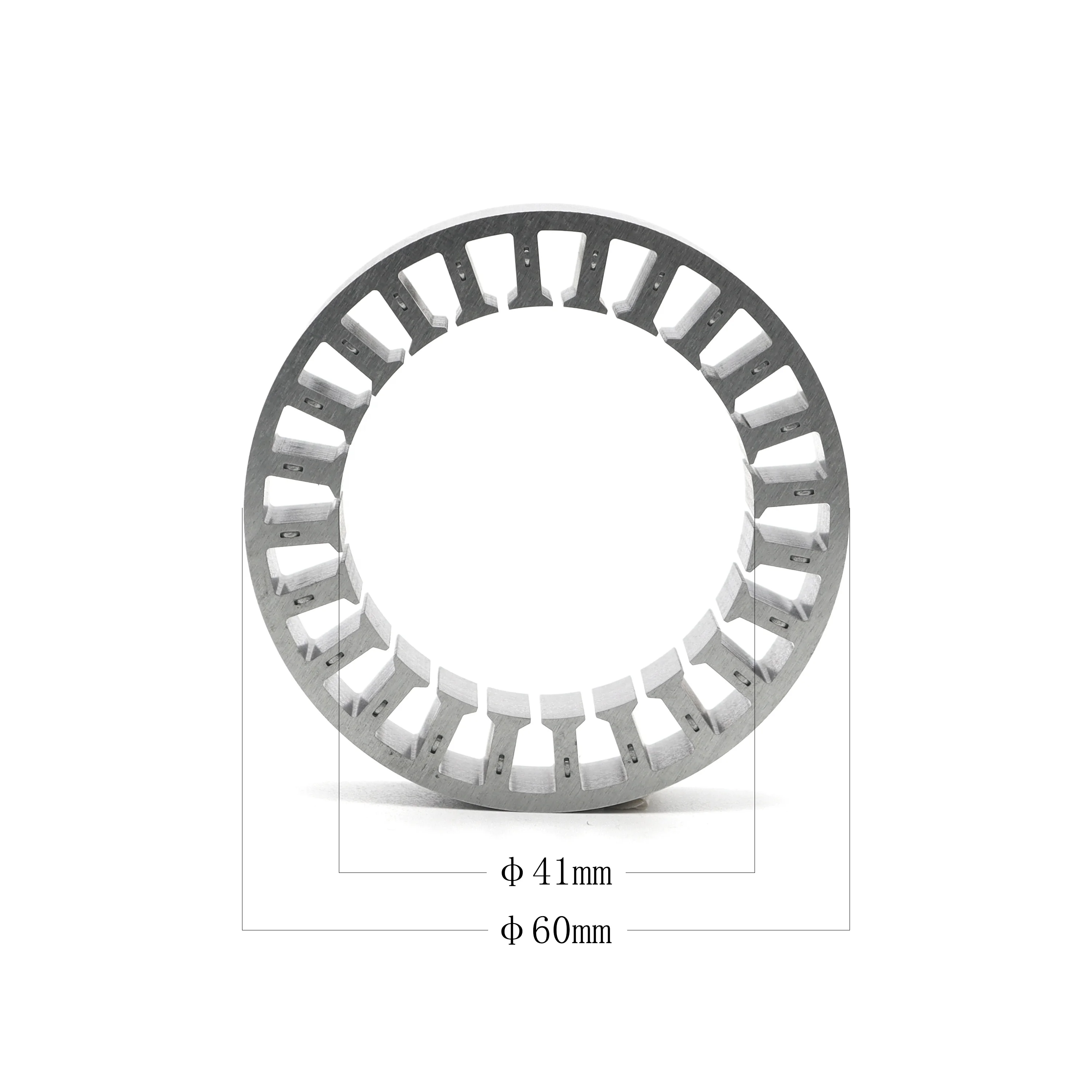 50mm bldc stator core 0.2/0.35mm silicon steel stamping motor stator 24 tooth stator Accessory supplier
