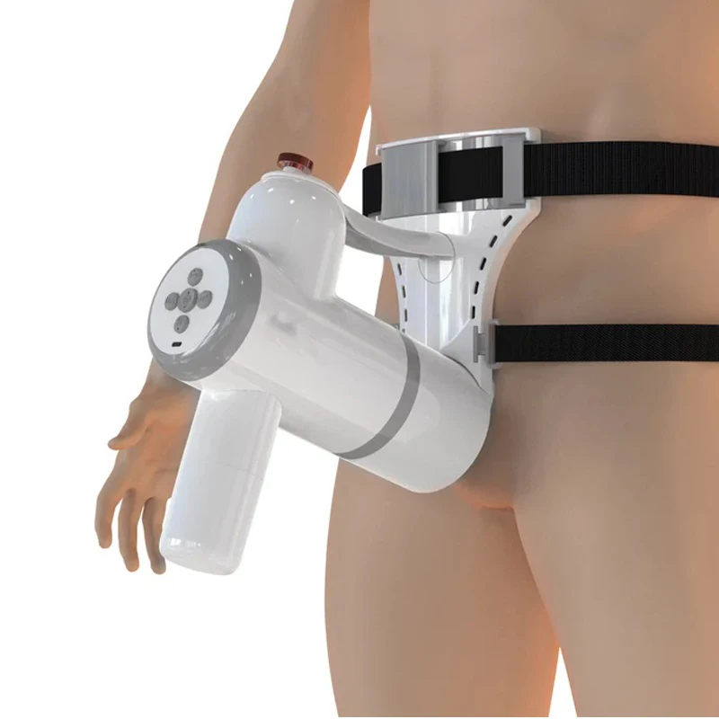 2024 New AR-01 Auto Lube Male Stroker Telescopic Sucking Masturbators Sex Toy for Man Wearable Version Low Noise