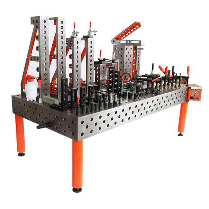High quality and high-precision China Yuanpeng welding fixture and 2D and 3D nitriding D28 D16 welding table