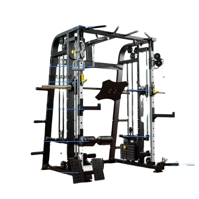 OBL Smith Integrated Trainer Gantry Squat Rack Commercial Fitness Gym Equipment Combination Station