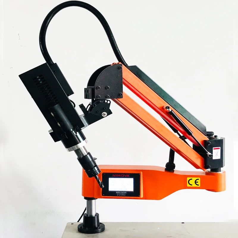 Newest M24 cnc servo pipe drilling automatic tapping machine