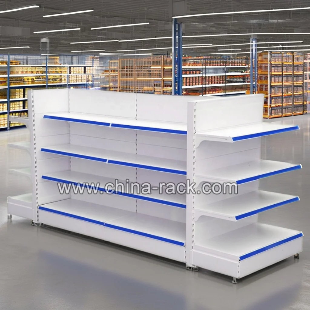 China Factory Supermarket Shelf Gondola Shelves Display Cabinets for Supermarket/Hypermarket/Grocery Store/Shopping Mall