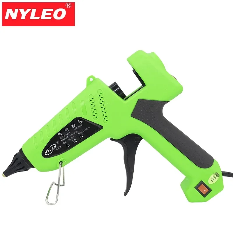 Hot Melt Glue Gun with CE 220V/50HZ Not Rated 100-240v 100w NL-208 Single NYLEO 11mm
