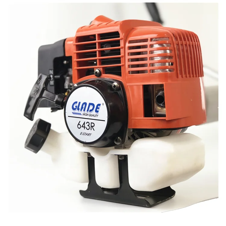 643R 43cc heavy duty powerful gasoline farm agriculture grass cutter machine paddy
