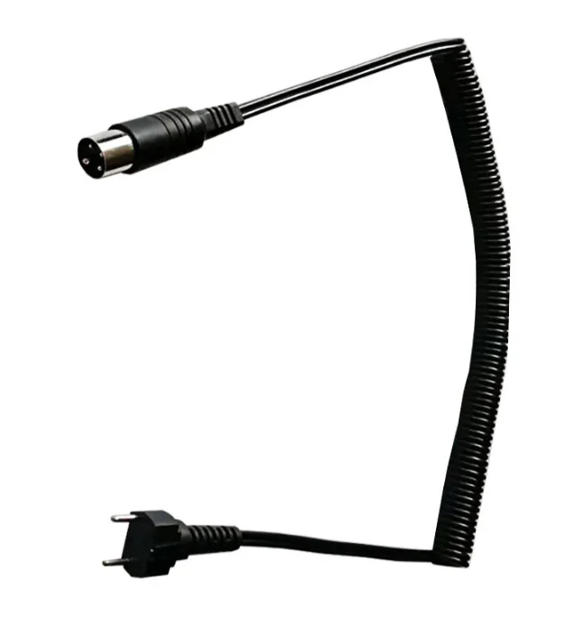 Искусственная 2 ядра Стоматологическая шлифовальная машина проволока медная фольга проводное соединение с эффектом рогатки, кабель пружинный спиральный кабель