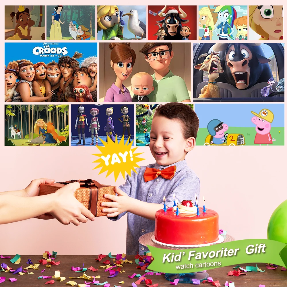 Pocket Projector Tv Lcd Led Home Theater Small Video Led Mobile Laser Mini Projector 4k