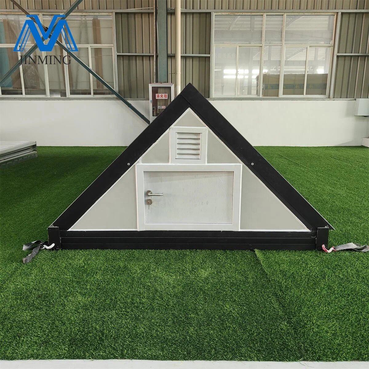 20ft 40ft Folding Container Triangle House Prefab Modular Portable Barn House Luxury  Villa Office Storage Shed Home