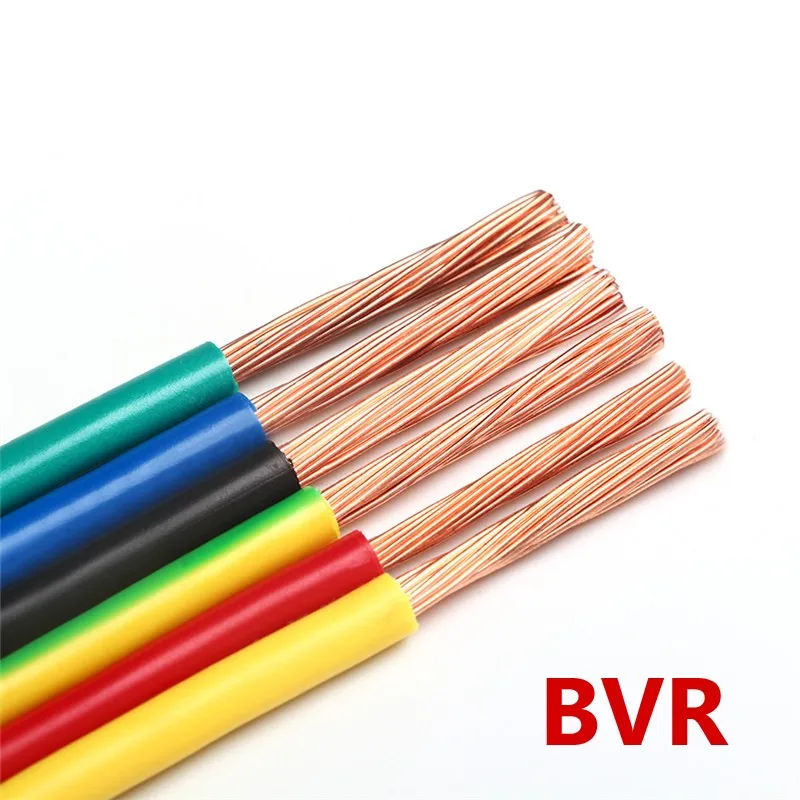 Electrical Cable PVC insulated Copper Core Single Flexible Wire Price
