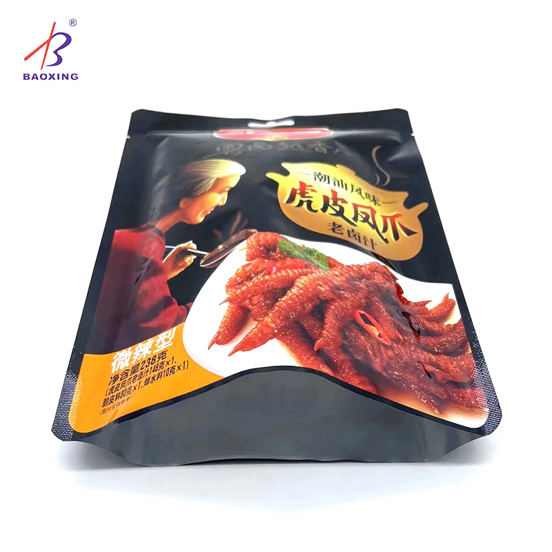 Custom Printed Seasonings Condiments Spices And Herbs Food Storage Plastic Packaging Bags