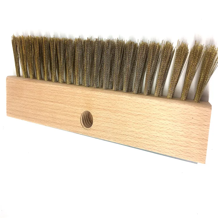 Промышленная прочность печь для пиццы камень Щетка скребок