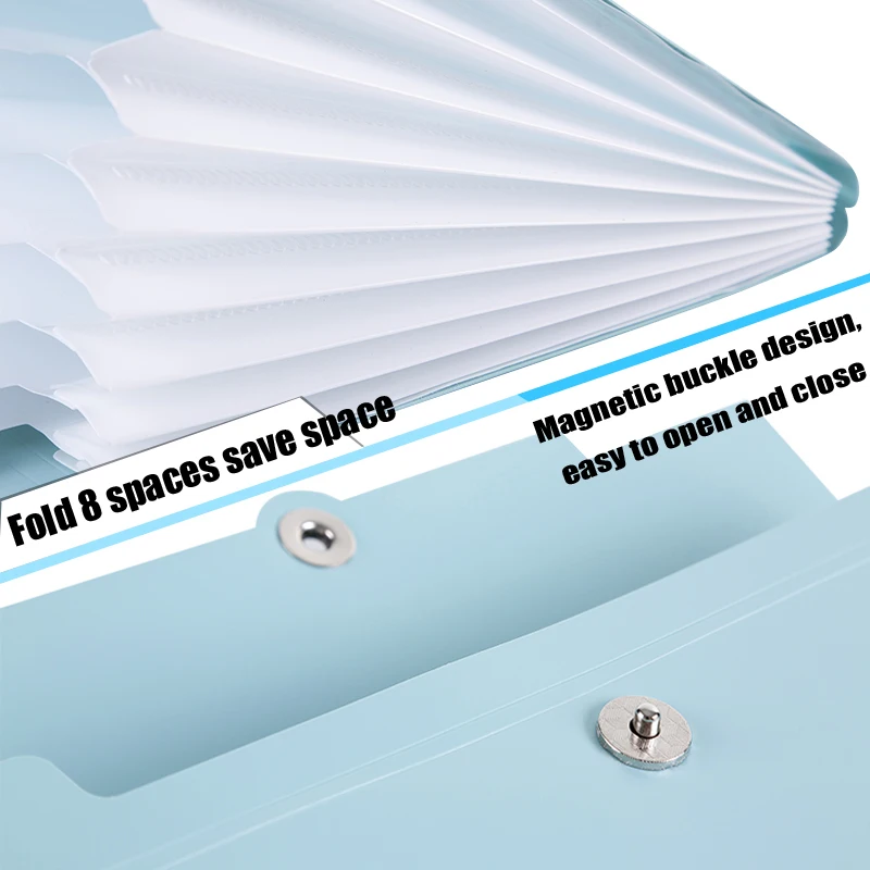 1pcs File Folder Organ box Bag multi-function Organizer storage Holder Office Document A5 Supplies Paper