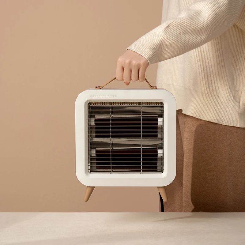 High Quality Mini Air Heater Ptc Portable Wall Mounted Room Fan Mini Plug In Heater Without Cold Air Function