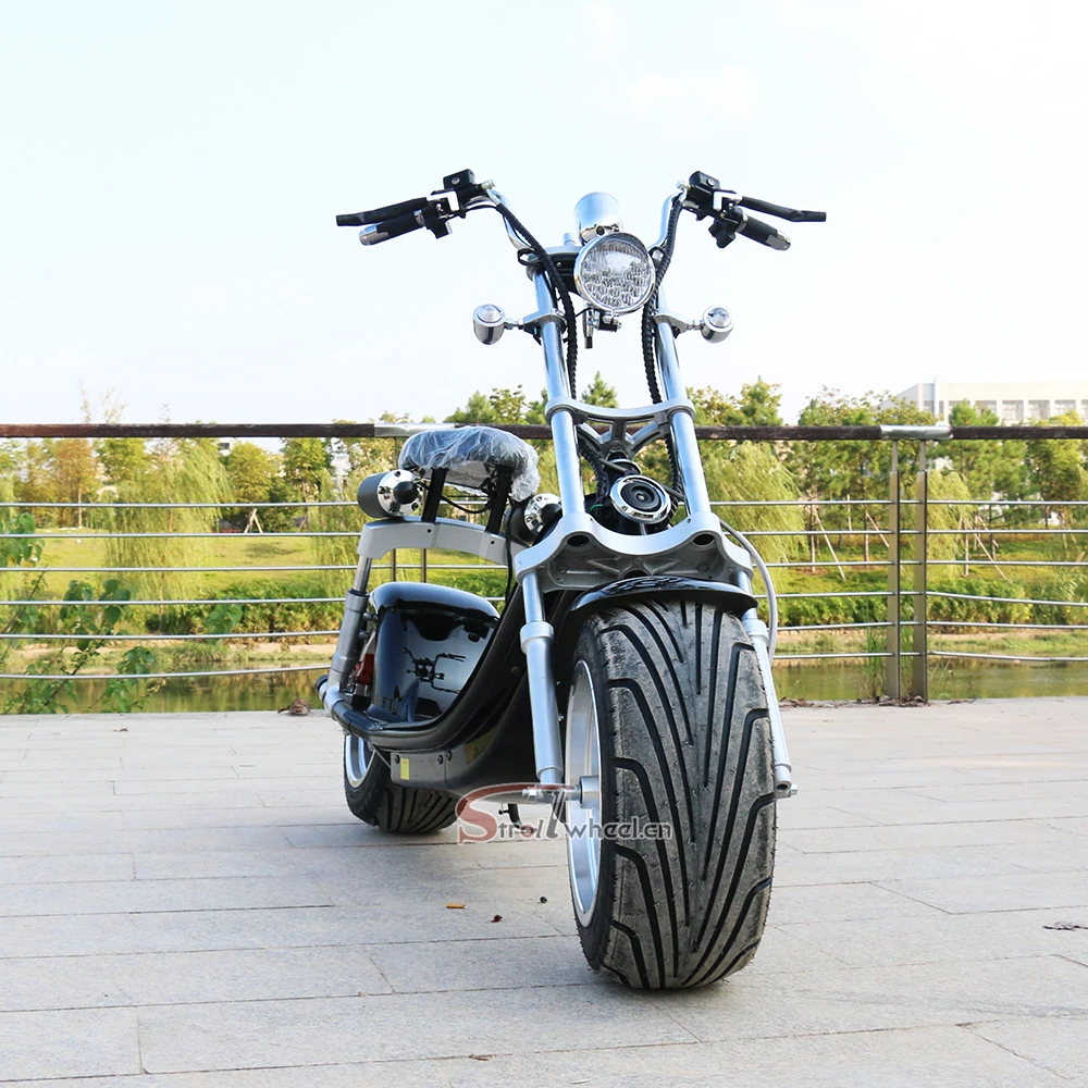 Электрический скутер 2000W Hub Motor Scooter Holland Warehouse Citycoco с передней и задней подвеской