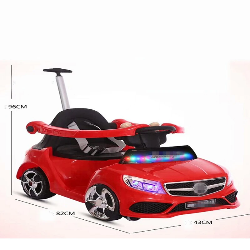 wholesale battery operated children motornike cheap kids electric flash music four big wheel baby Wall-e car