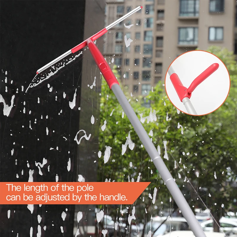 Jesun Clean car Wiper Glass  stainless steel rod floor and clean window squeegees