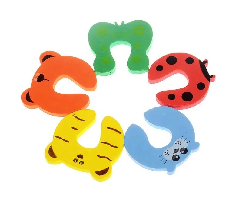 High Quality Baby Finger Guard Safety Eva Cute Door Stopper Eva Foam Door finger guard For Home Safety