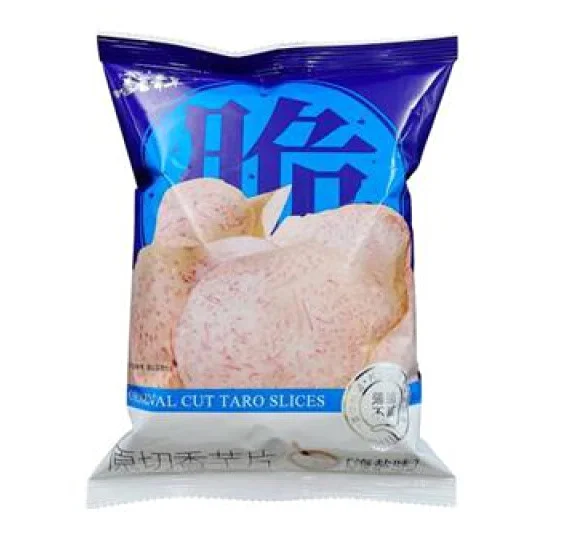 Low Calorie Potato Thin Taro Chip Single Packing Sea Salt Flavor Taro Chips None-Fried Taro Sea Flavor Chip