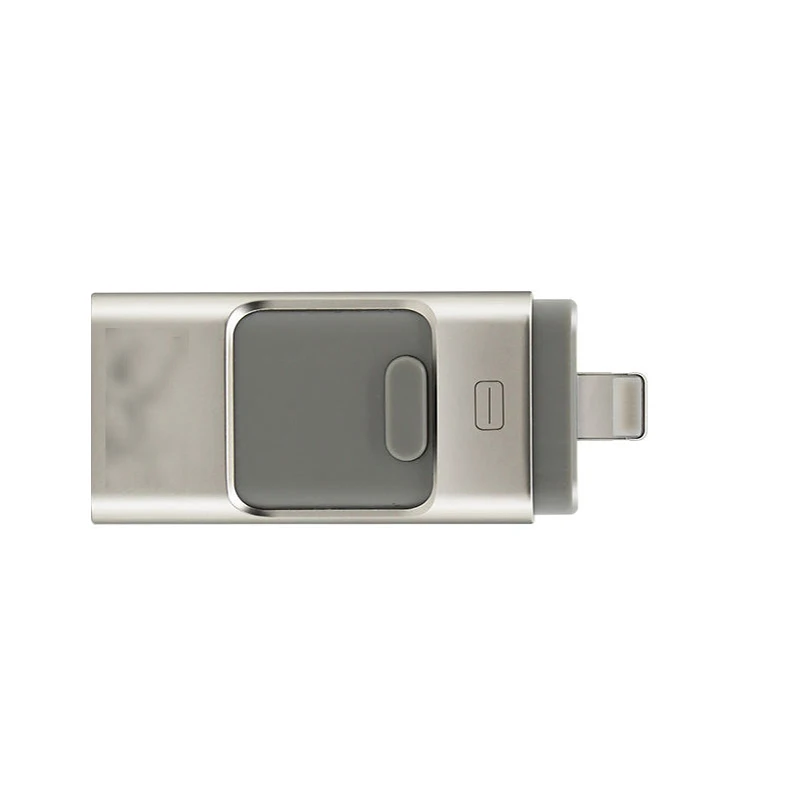 USB Flash Drive 64GB Metal OTG PC Pendrive High Speed Memory Stick 32GB USB 3 in 1 Flash U Disk For iPhone
