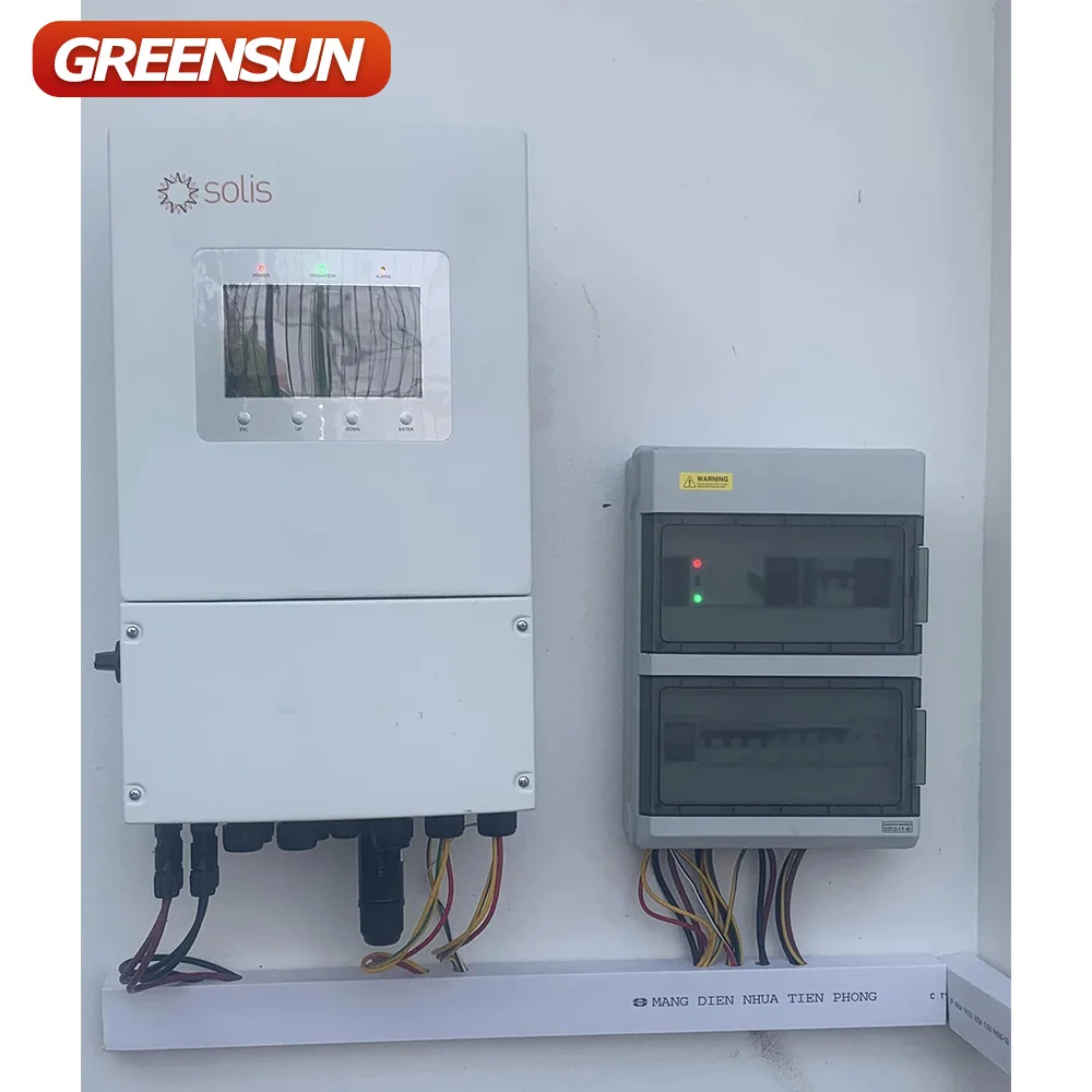 IP66 Solis Inverter 30kw 40kw 50kw High Voltage Three Phase Hybrid Off Grid Storage Inverter With Parallel