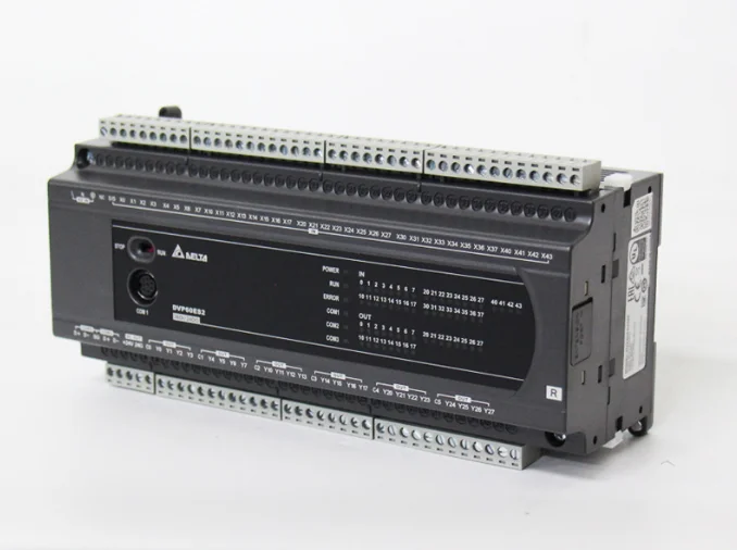Оригинальный Delta DVP60ES200R/DVP60ES200T/ DVP64ES300R 60-точечный релейный выход программируемый контроллер PLC