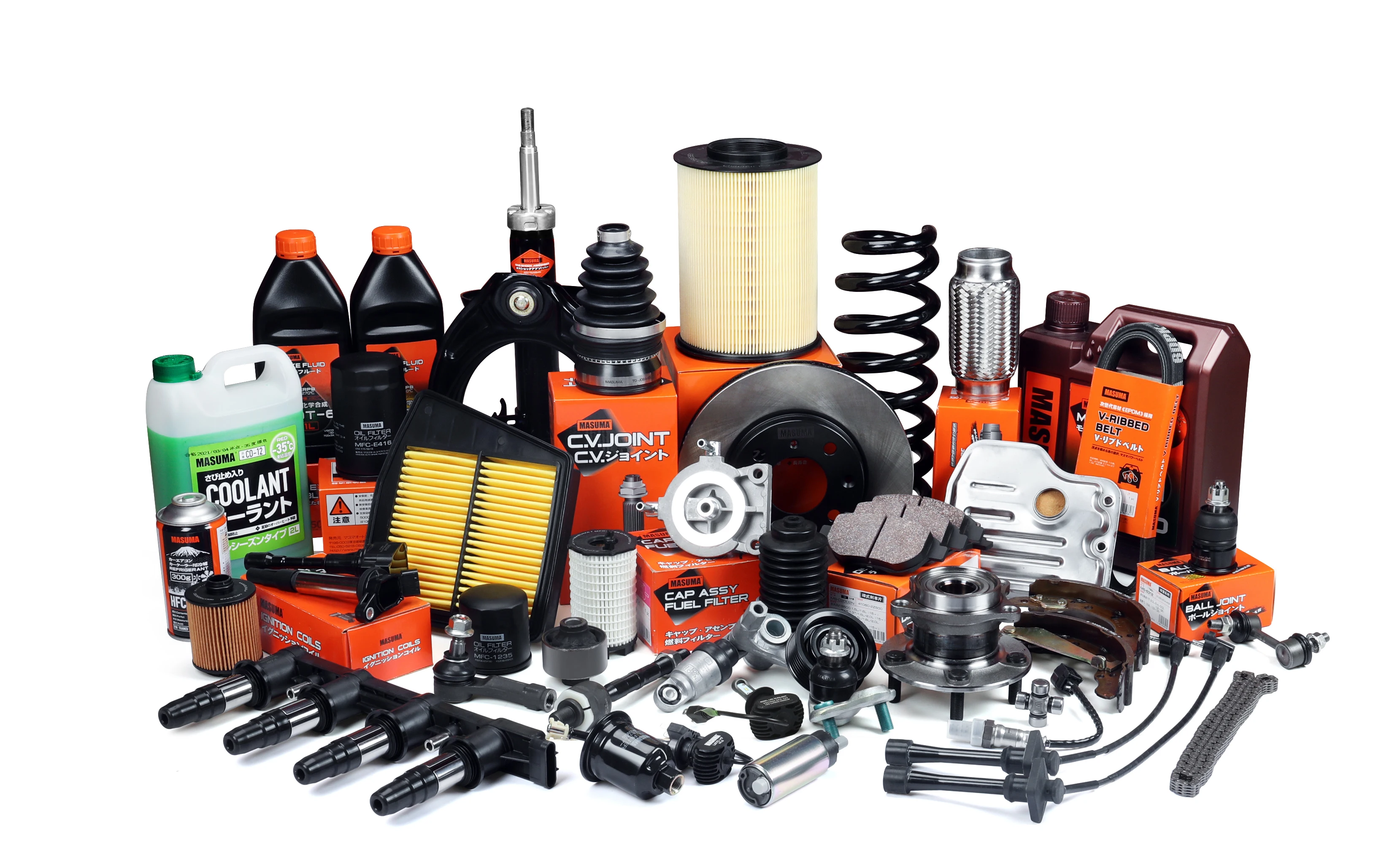 Japan MASUMA Car engine spare parts for Toyota Honda Suzuki Hyundai Nissan Mazda Mitsubishi Vehicle replacement auto part