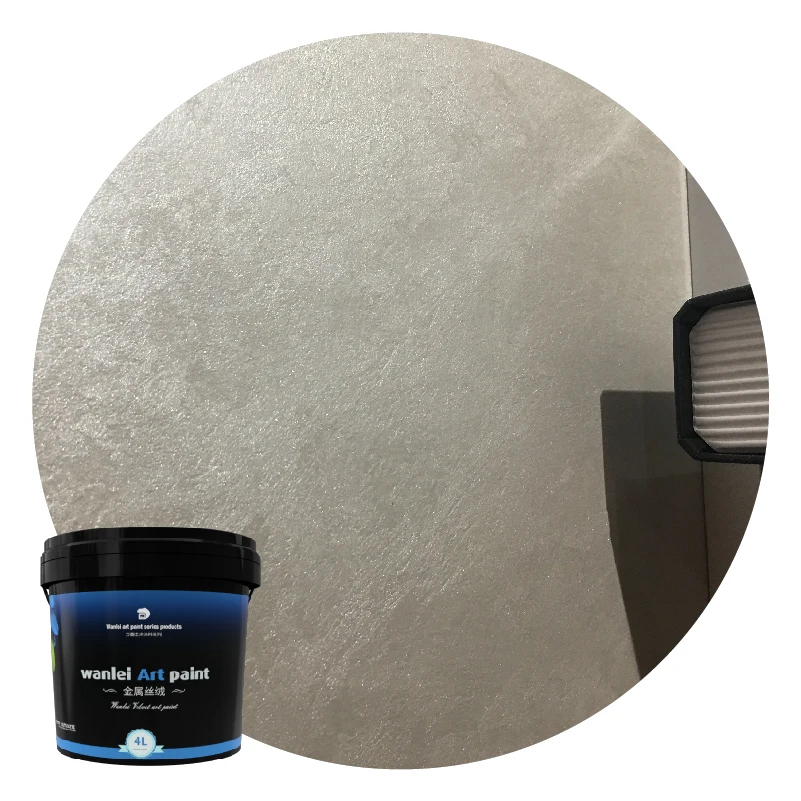 Wanlei Good Quality  Glossy Glitter Wall Paint