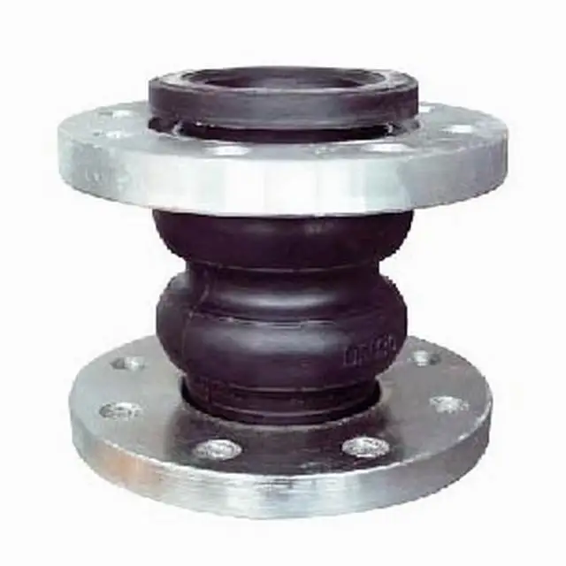 Single Sphere Expansion Rubber Joints, with forged carbon steel flanges