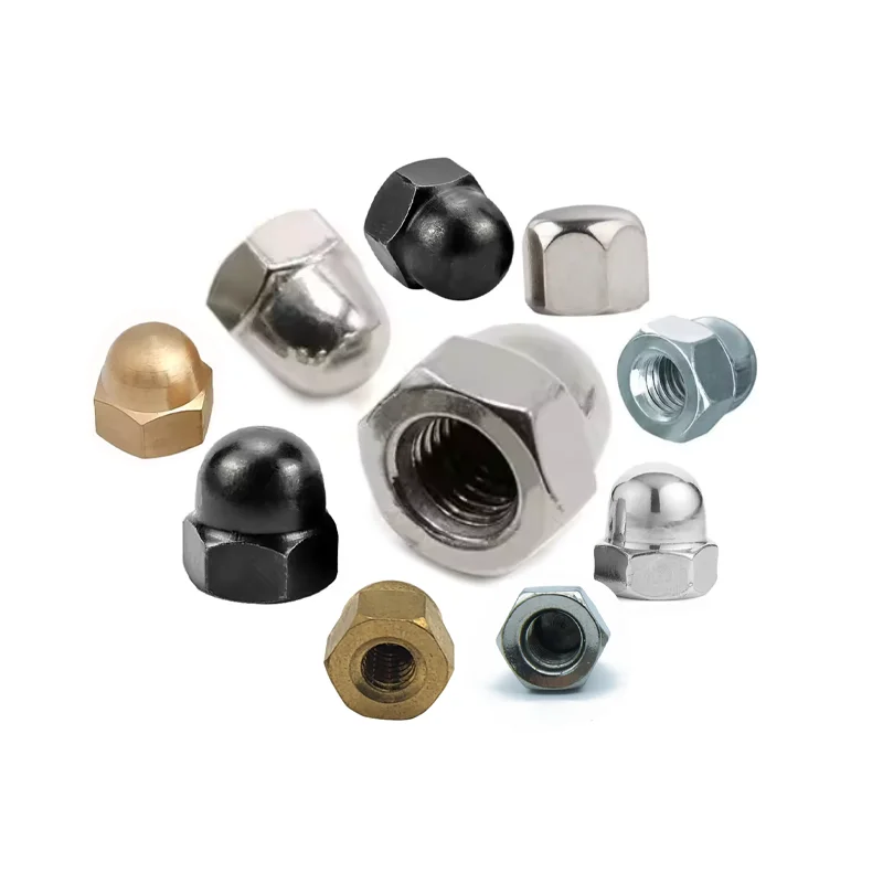m4 m5 m6 m8,  m10 m12 m14 m16 m18 m20 carbon steel Stainless Steel Hex Acorn Cap Dome Nuts hexagon Dome Cap Nuts/