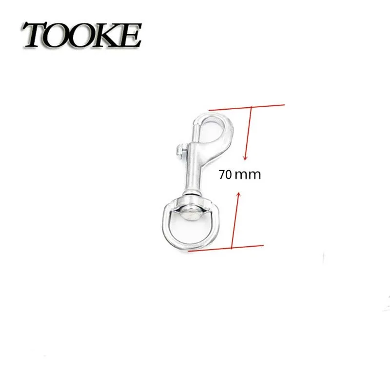 Dropshipping Tooke High Quality Solid Stainless Steel 316 Silver Bolt Snap Accessories