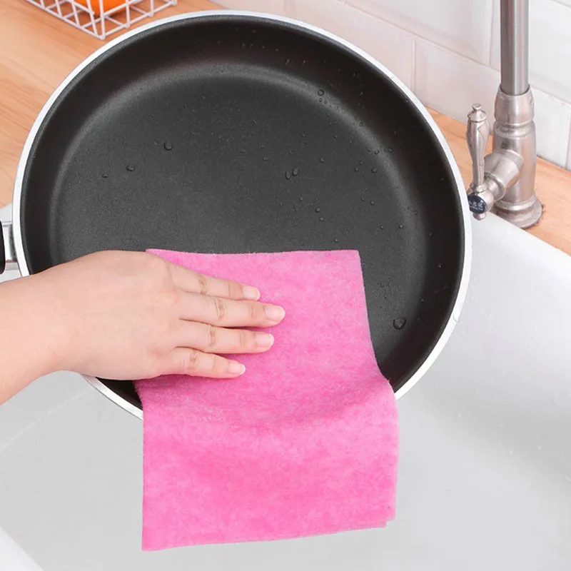 Organic Coconut Husk Dishcloth Coconut Shell Rag Kitchen Towels Magic Coconut Shell Rags