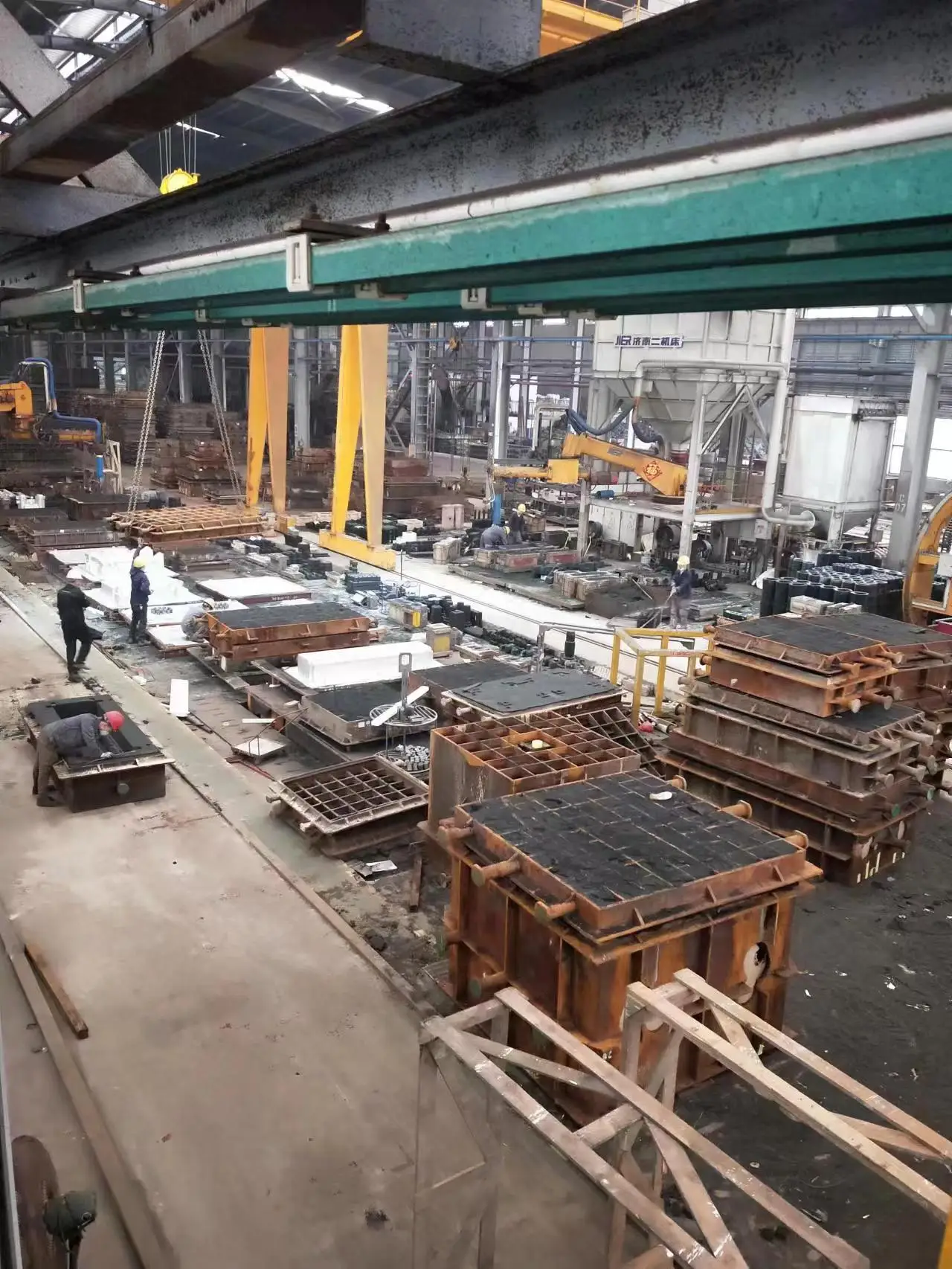 Cast iron Casting mini vertical plastic New rubber Injection blow Molding Machine spare parts